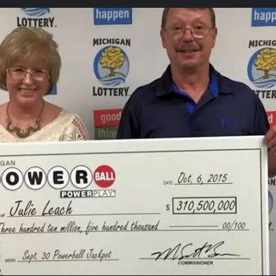 My name is Julie leach the $310,500,000 mega lottery winner!!! this is my give away twitter page!!! I am giving $500,000 out of my winnings to the needy.