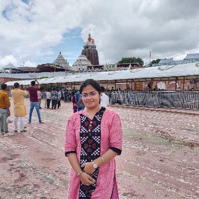 ❤️Sri Jagannath’s own beloved, bound in the rhythm of HIS devotion.🙌
ଓଡ଼ିଆ ||
CSE 💻 ||
Asst. Prof 👩🏫
#ନିଜଲେଖା