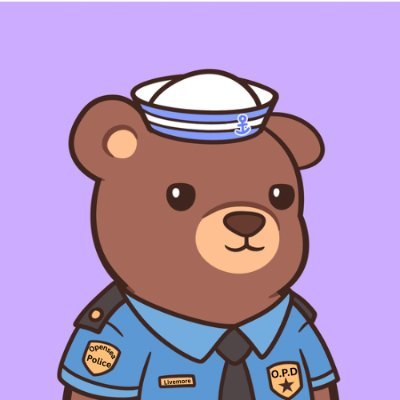 O.P.D. Patrolling the open sea of NFT’s
-Bearish on the crime
-Bullish on the time
It’s going down, all praise to the Most High