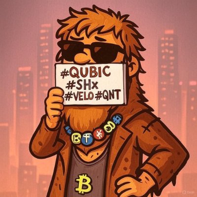 stepbystep1983's profile picture. #QUBIC #SHx #VELO #QNT #VEE