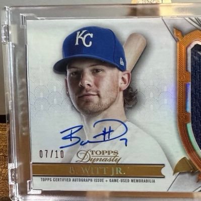 Created this account for buying/selling cards. PC: Bobby Witt Jr. Personal account: @KrisTrautwein