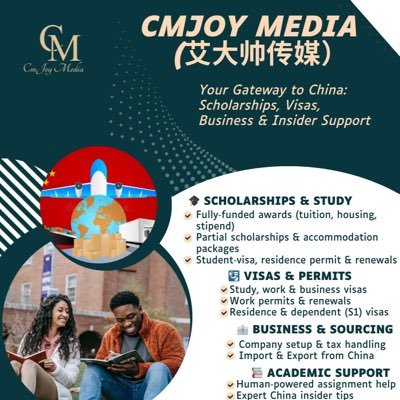 OluwadarePrince's profile picture. help get scholarship in china, help buy things from China ，open you company in China, visa operations , business invitation letters to China