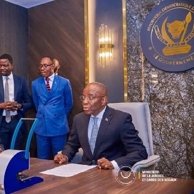 Compte X officiel du Ministre d'Etat, Ministre de la Justice et Garde des Sceaux de la République Démocratique du Congo