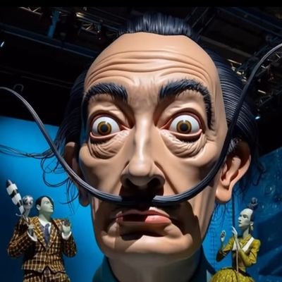 VIVEMOS MOMENTOS SURREAIS, NADA MELHOR QUE SALVADOR DALÍ COMO O SALVADOR DA REALIDADE 🙄😜