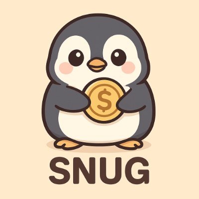 Just a penguin looking for snuggles on the blockchain ❄️ $SNUG | Waddle with us 🐧