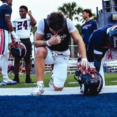 2028 WR/Slot | 6’0 175lbs | 24' State Champion | Orlando Sentinel HM | 4.5 40 yd | Bench 280lbs | Squat 400lbs | Lake Brantley HS | NCAA ID# 2402218193