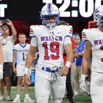 3 ⭐️ TE-H/F, LB/EDGE | Walton High 6A 🏈 @coachdbrunner 770-853-7857 | PreSZN All-State | 4.1 GPA | Team Council | GA Jackets ⚾️ | https://t.co/tQL9ZNsr2r