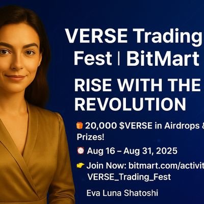 EVALUNASHATOSHI's profile picture. Eva Luna meets Satoshi 🌌 | Building in Web3 | #VERSE #BitMart | Airdrops & Alpha 🔥