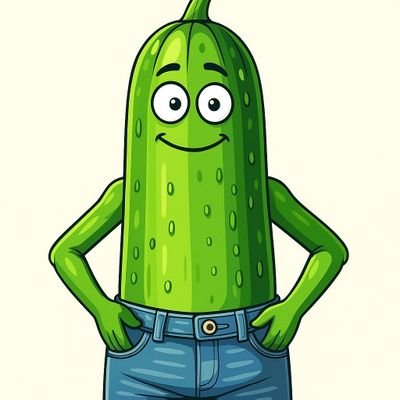 Spreading the gospel of green. Come for the cult, stay for the cum (calm)… and remember, Chillguy says no stress, just vibes. 🥒😌