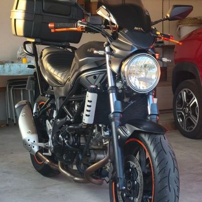 gixxer150yoki's profile picture. 楽で頑丈なバイクが好きです。車はCX-5。一緒にツーリングにいったり好きなバイクや車で喋れたらなと思いはじめました。
リトルカブ→スーパーカブ110→GIXXER150→SV650