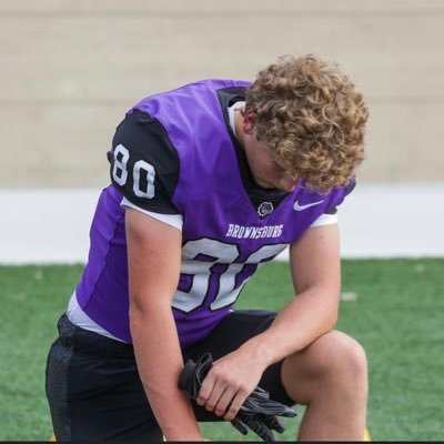 Brownsburg High School | C/O 2027 | Football HB/TE | 6’2” 205lbs | 3.5 GPA | IHSAA 6A State Champ