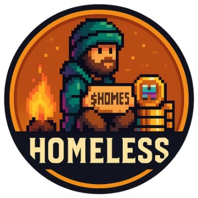 SolanaHomeless's profile picture. 🎮 Pixel-art RPG on Solana. 🏙️ Start with nothing → climb the ranks. 💰 $HOMELESS utility + 🔥 burns. 🚀 https://t.co/NiOg8Ku3bH fair launch • Raydium LP lock