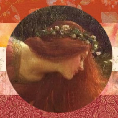 Don't you just love poetry that gives you a crinkly feeling up and down your back?
🐞☘️spanish femme lesbian