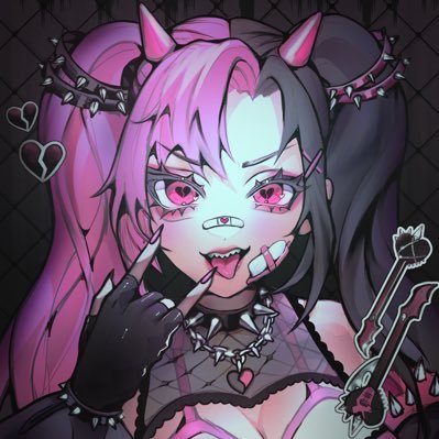 Demon Rockstar Idol at day 🎸 Degen at night 😈 | 🔗: https://t.co/fA0lKdlDpV | 両親: @aroneslens & @v0idmochi | 🎨: #ArtofMonia | @Gamersupps Code: MONIA