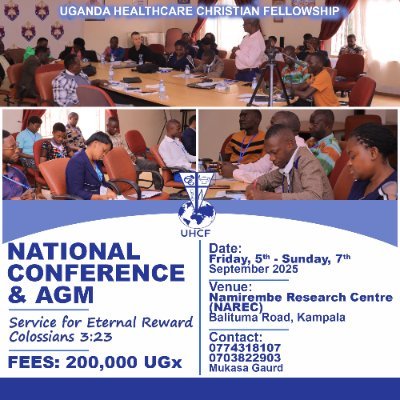 Christian health professionals in Uganda | Integrating faith & healthcare | Fellowship • Training • Service • Hope in Christ ✝️💙