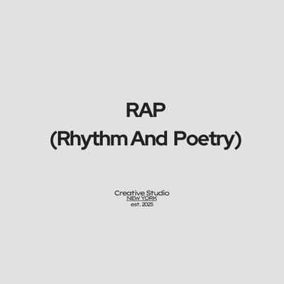 Narrating poems of Afro poets through rap freestyles..