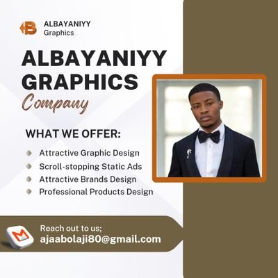 BolajiAjay52343's profile picture. I'm a creative static ads, brand and book cover designer who engage in creating a scroll stopping ad for brands.