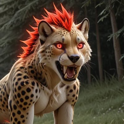Hello I'm Fire I’m a male cheetah who who lives alone in the wilderness with no family or pride Mate:@SapphireTLG