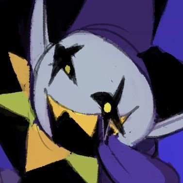 THIS IS JEVIL FROM THE HIT INDIE GAME DELTARUNE, RUNE! THEY/THEM, THEM!
BIGOTS, NSFW, PROSHIPPERS AND SPAMTON DNI, DNI
//Admin is a minor (16) btw