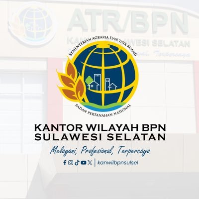 kanwilbpnsulsel's profile picture. Nomor WhatsApp pengaduan 0811-1068-0000 (Chat Only).