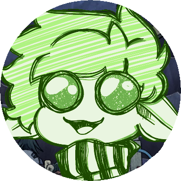 ProfessorGripph's profile picture. Art by Inky
https://t.co/JalmWHG7X1
I am just a green feller. Just a silly lil guy.