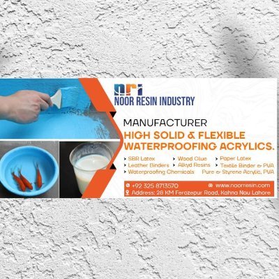 Chemical Manufacturer of Acrylic, Pure Acrylics Waterproofing Chemicals, Textile & Leather , Paper Coating Latex, SBR Latex, PU Coating, Epoxy, Polyester Resin,