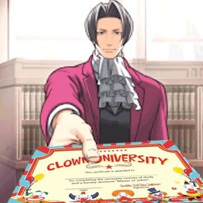 Honey, the clown(s) is here at the bio. Go ahead, SCROLL, Clown.