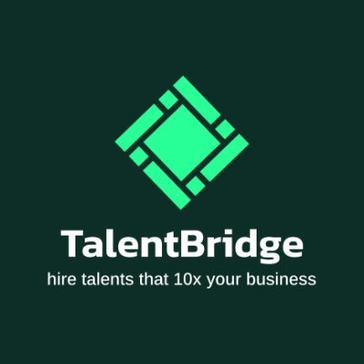 talentbridgex's profile picture. TalentBridge partners with clients to deliver tailored hiring solutions. Join us: https://t.co/5yVCT3HXvW