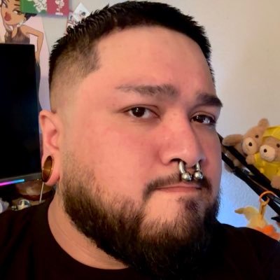 GraveyardLotus's profile picture. 32. Gay. ♌️Married to @bambamxpaws #gaybear #gaycub