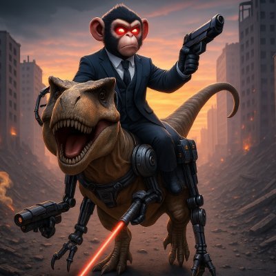 O Ma-Kako Dôydo manda ver. Com bazucas de bananas vai te surpreender, montado em um tirano com garra e poder, atropelando tudo o que há pra se defender!
