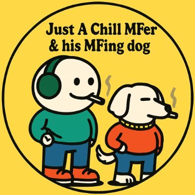 mfers were already cool… but now they got chill...(and got a dog).
https://t.co/DojX50j9jB