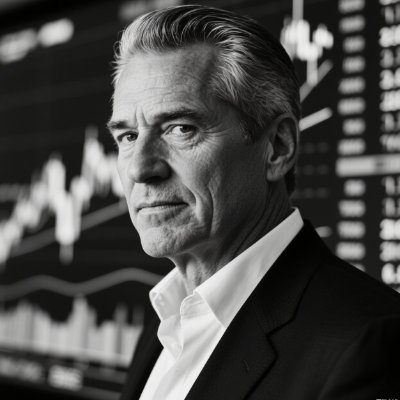 Adrift in the stock sea for twenty - five years,
I battle bulls and bears, my resolve unshaken.
K - line fluctuations are all held in my heart.