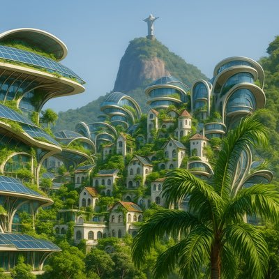 Guanabara Mágica: Rio renascido! Favelas urbanizadas, morros de 1º mundo, áreas reflorestadas. O resgate do Brasil começa no Rio!
SolPunkLuso