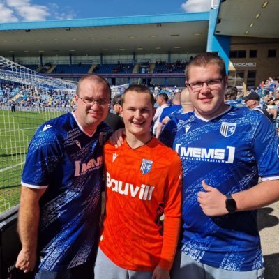 Gillingham FC season ticket holder dad to 2 boys. love football and doing some fishing