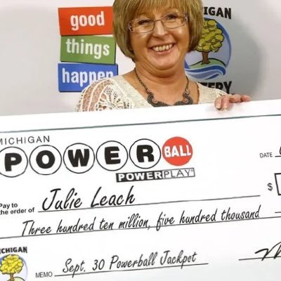I'm Julie leach the mega winner of $310.500.00 million, l'm here to donate the sum of $100,000.0OUSD each.