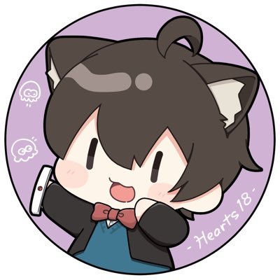 ウマ娘(ハーツ)、天鳳、雀魂(Hear†s18、らいふせいばー〆、はーつ18)、株、スプラ、MTG(ほぼ未プレイ)、アイコンの作者はもったん