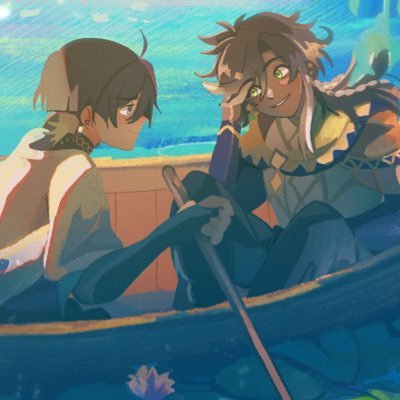 -ˋˏ #Sethoscara the ship between #Scaramouche x #Sethos from #原神 ❗️NOT LEAK FREE ❕pfp @ZaidaOriOri