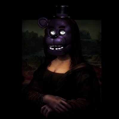 I am a 2D, 3D and pixel and ai art artist and my art name is BLEU and I love drawing FNAF so much so you wanted to contact me to draw you anything for free LOL