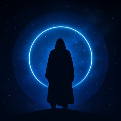 Pilgrim. Deep space cartographer — galaxies without, horizons within. Tracing signals, shifting parallax.
Warping between stars seeking alignment and return.