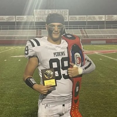 C/o 2026 Perkins HS. 6'2, 255 lbs. Defensive Line.