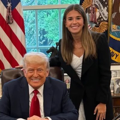 Grand Daughter of Trump. Thanks for the love and support Y'all. We hold you in high regard, and we share the belief that America must be great again🇺🇸