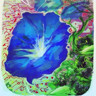 Pisces. Salamander. Passion flower.