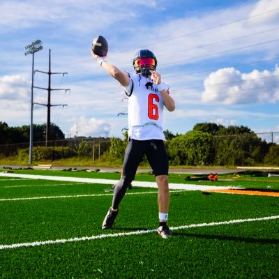Springdale Jr-Sr High School(PA)/6’0/165lbs/QB/‘28/3.70 GPA/5.00 40yd dash/For any and all recruiting/business inquiries contact Chad Walsh @ 724-594-7326