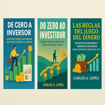 Enfocado en el desarrollo de una mentalidad financiera sólida.
Motivado a multiplicar el capital inteligente.
Autor E-Book: De Cero a Inversor