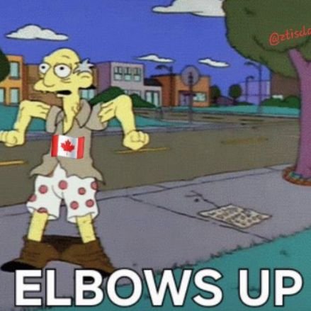 I can chirp and repost with the best of them. I'm very much a nobody 😁😁😁😁. I love my Canada and I love my USA.