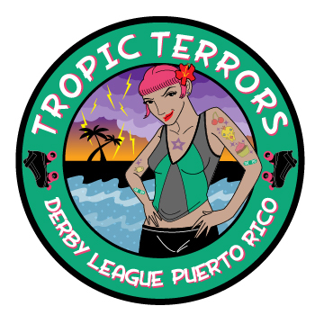 1st WFTDA Apprentice league of Puerto Rico. Roller Derby girls from Puerto Rico.