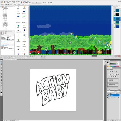 A Imperiarte Games já prepara mais um novo game que poderá ser intitulado Action Baby, que já estava sendo criado aos poucos desde 2019...