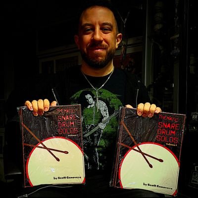 Author of 'Thematic Snare Drum Solos Vol.I'🥁The Amatory Murder🥁Hesitant🥁Session Musician🎶Composer🎶Endorsed:DrumKubes, Big Fat Snare Drum, and Drum Prax