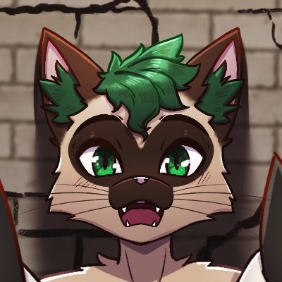 PocketBenji's profile picture. NSFW | Non-binary | 🏳️‍🌈 | 24 | single | paws 🐾 are the best | VRC: Benji~💚🔞 | Pfp: lalin_owl