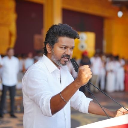 Indian actor thalapathy Vijay Fan.